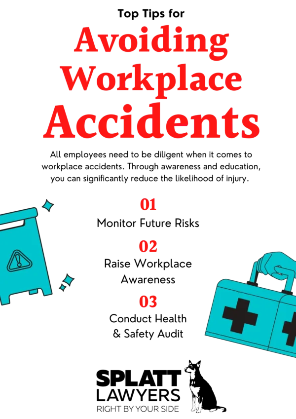 infographic for avoiding work related injuries