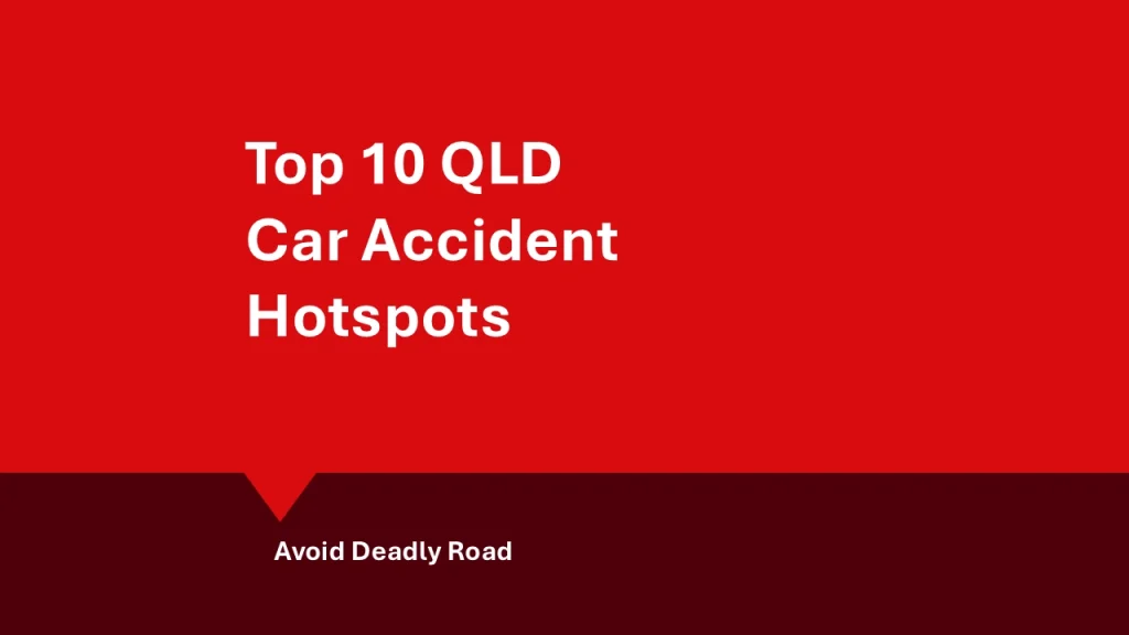 QLD car accident hotspots: hero image