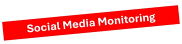 Social media monitoring icon