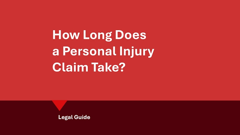 How long does a personal injury claim take: hero image