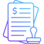 Legal fees icon