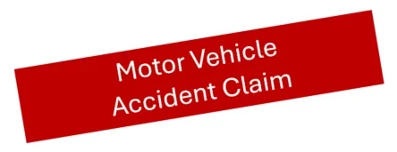 Motor vehicle accident claim icon