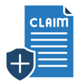 Product liability claim icon