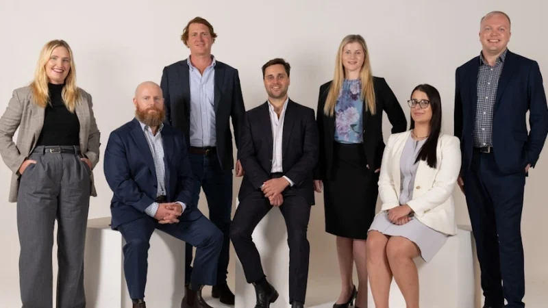 A group photo of experienced car accident lawyers Townsville