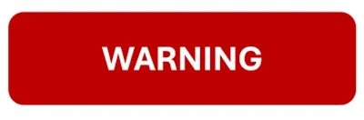 Warning for common workplace hazards